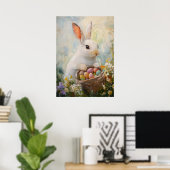 Ostergeblasenes Ei Hunt Malerei Poster (Heimbüro)