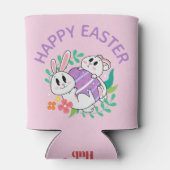 Ostergeblasenes Ei Umarmung Getränkekühler Dosenkühler (Rückseite)