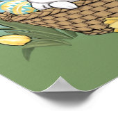 Ostergeblasenes Poster Feste Ostern Party Dekorati (Ecke)