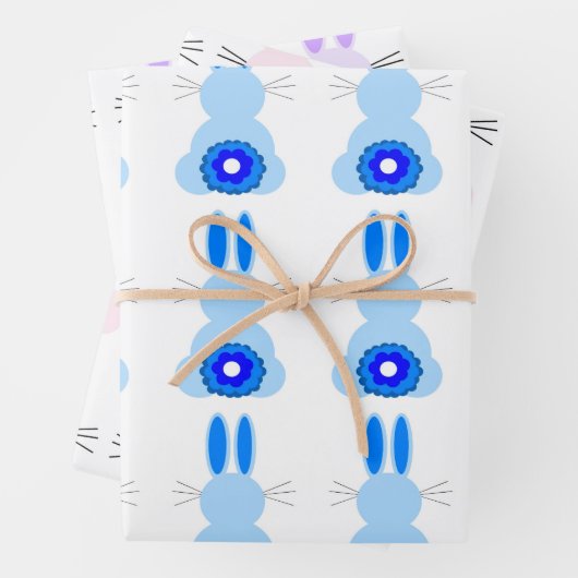 Ostergeblasenes Sortimentpapier (Set 3) Geschenkpapier Set (Beispiel)