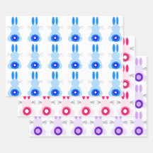 Ostergeblasenes Sortimentpapier (Set 3)