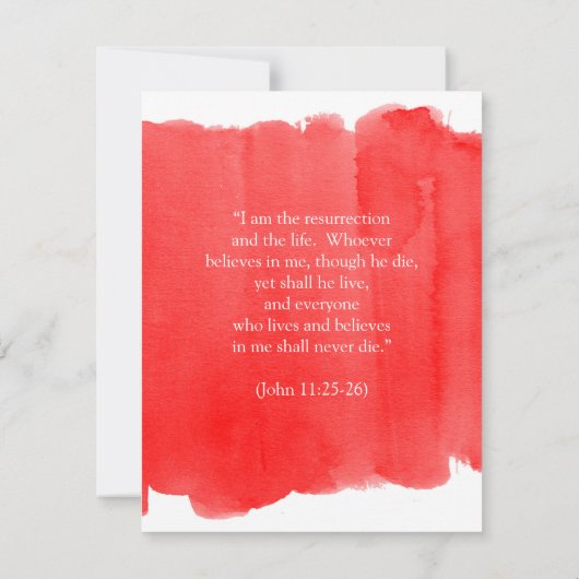 Ostergeburt Chic und Moder Einladung (Rückseite)