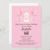 Ostergeburt Einladung für das erste Jahr (Vorne/Hinten)