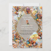 Ostergeburtstagsfeiern Einladung (Vorderseite)