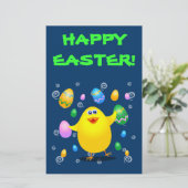 Ostergeile Briefpapier (Stehend Vorderseite)