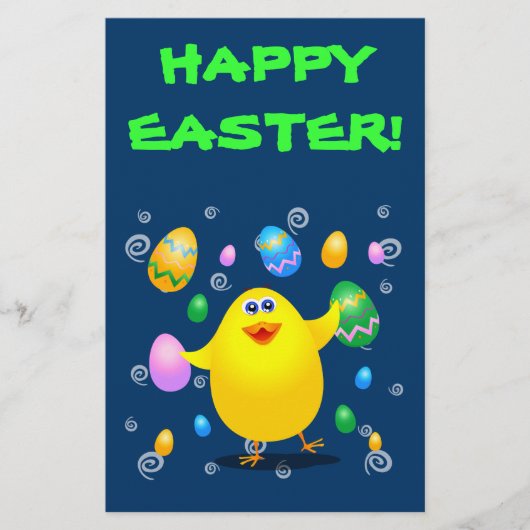 Ostergeile Briefpapier (Vorderseite)