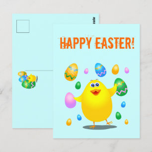 Ostergeile Postkarte