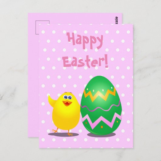 Ostergeile Postkarte (Vorne/Hinten)