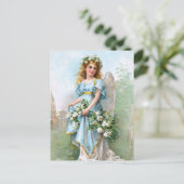 Ostergel Feiertagspostkarte (Stehend Vorderseite)