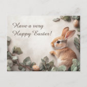 🐇 Ostergenuss Feiertagspostkarte (Vorderseite)