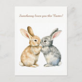 🐇 Ostergenuss Feiertagspostkarte (Vorderseite)