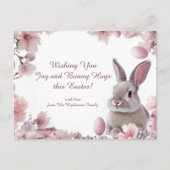 🐇 Ostergenuss Feiertagspostkarte (Vorderseite)