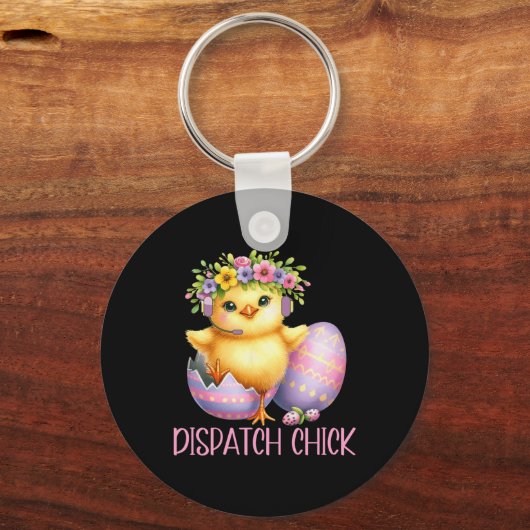 Ostergeschenk 911 für die Dispatcher-Polizei-Dispa Schlüsselanhänger (Vorderseite)