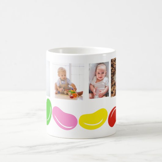 Ostergeschenk Foto Tasse mit Jelly Beans (Mittel)