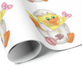 Ostergeschenk Wrap/ Baby Chick Geschenkpapier (Rolleneckpunkt)