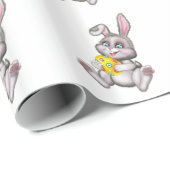 Ostergeschenk Wrap/Bunny und Ei Geschenkpapier (Rolleneckpunkt)