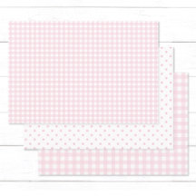 Ostergeschenk Wraps mit Country Charme. Baby Pink