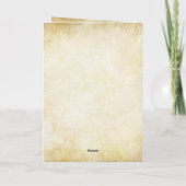 Ostergeschenke Feiertagskarte (Rückseite)