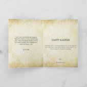 Ostergeschenke Feiertagskarte (Innenseite)