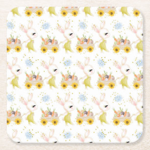 Ostergeschenke für Kinder Rechteckiger Pappuntersetzer