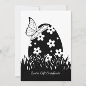 Ostergeschenkgutschein für moderne kleine Unterneh (Vorderseite)