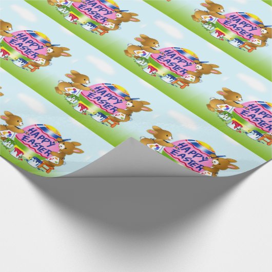 Ostergeschenkwrake Geschenkpapier (Ecke)