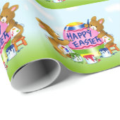 Ostergeschenkwrake Geschenkpapier (Rolleneckpunkt)