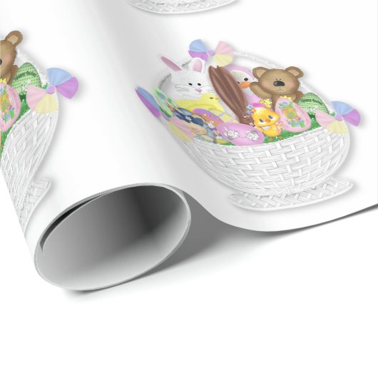 Ostergeschenkwrake Geschenkpapier (Rolleneckpunkt)