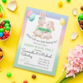 Ostergeschlecht Baby Reveal Party Frühlingssonne Einladung