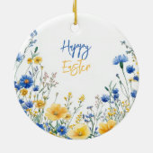 Ostergesichtsblumen keramik ornament (Hinten)