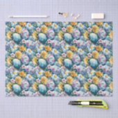 Ostergestecke und bunte Eier Seidenpapier (Handwerk)