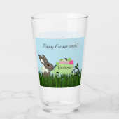 Ostergetränk Gläser Sonnenstrahlen Eierschleppkahn (Rückseite)