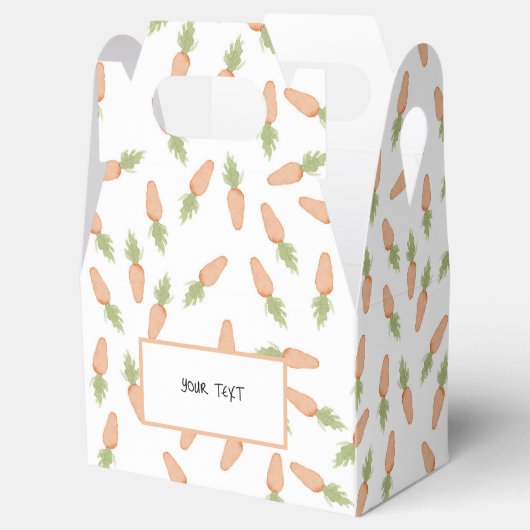 Ostergeweihe Karrot Box Geschenkschachtel (Geöffnet)