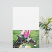Ostergiraffe Briefpapier (Stehend Vorderseite)