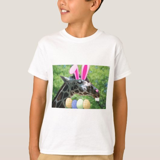 Ostergiraffe T-Shirt (Vorderseite)
