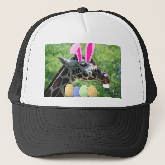 Ostergiraffe Truckerkappe (Vorderseite)