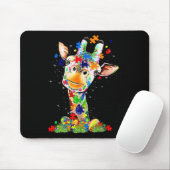 Ostergiraffe Welterbesichtigungstag Mousepad (Mit Mouse)
