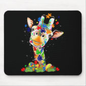 Ostergiraffe Welterbesichtigungstag Mousepad (Vorne)