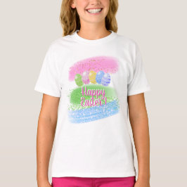 OsterGirls' Kleidung, Ostergeschenk, Frohe Ostern T-Shirt