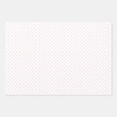 OsterGirly Pink Bunnies und Polka Dots Muster. Geschenkpapier Set (Vorderseite 3)