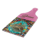 Osterglas-Schneidbrett Schneidebrett (Ecke)