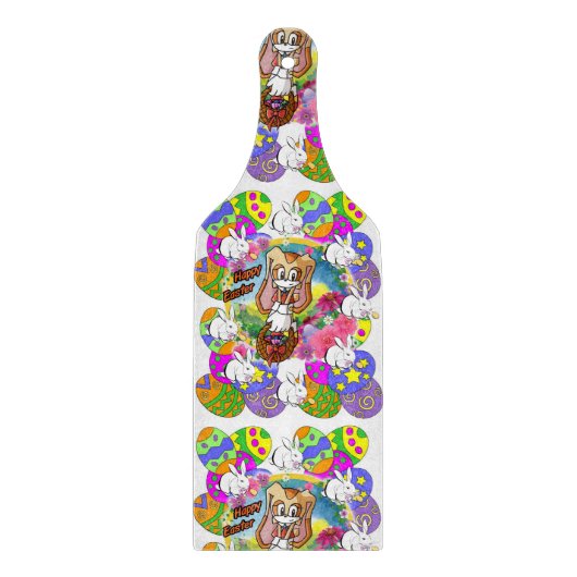 Osterglas Schneidbrett Schneidebrett (Vorderseite)