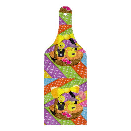 Osterglas Schneidbrett Schneidebrett (Vorderseite)