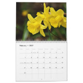 Osterglocken Blumen 2027 Kalender (Feb 2027)