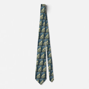 Osterglocken Blumen, Vintage religiöse Ostern Krawatte
