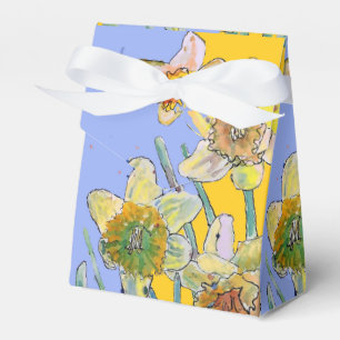 Osterglocken-Blumenmalerei florale Geburtstag Lave Geschenkschachtel