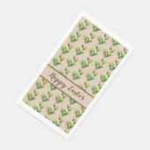 Osterglocken-Blumenmuster Serviette (Ecke)