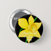 Osterglocken-Festivalknopf Button (Vorne & Hinten)