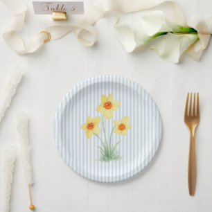 Osterglocken Frühjahrsblume Benutzerdefinierte Hoc Pappteller