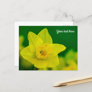 Osterglocken-Grußkarte Postkarte